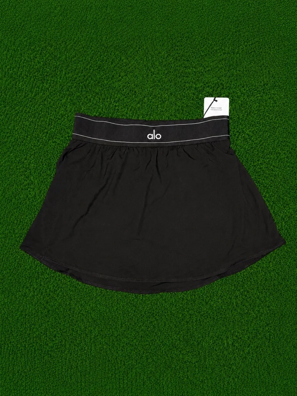 ALO Match Point Tennis Black Skirt Size L